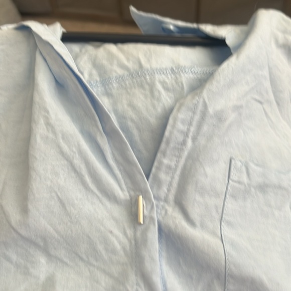 Zara baby blue shirt - Picture 3 of 8